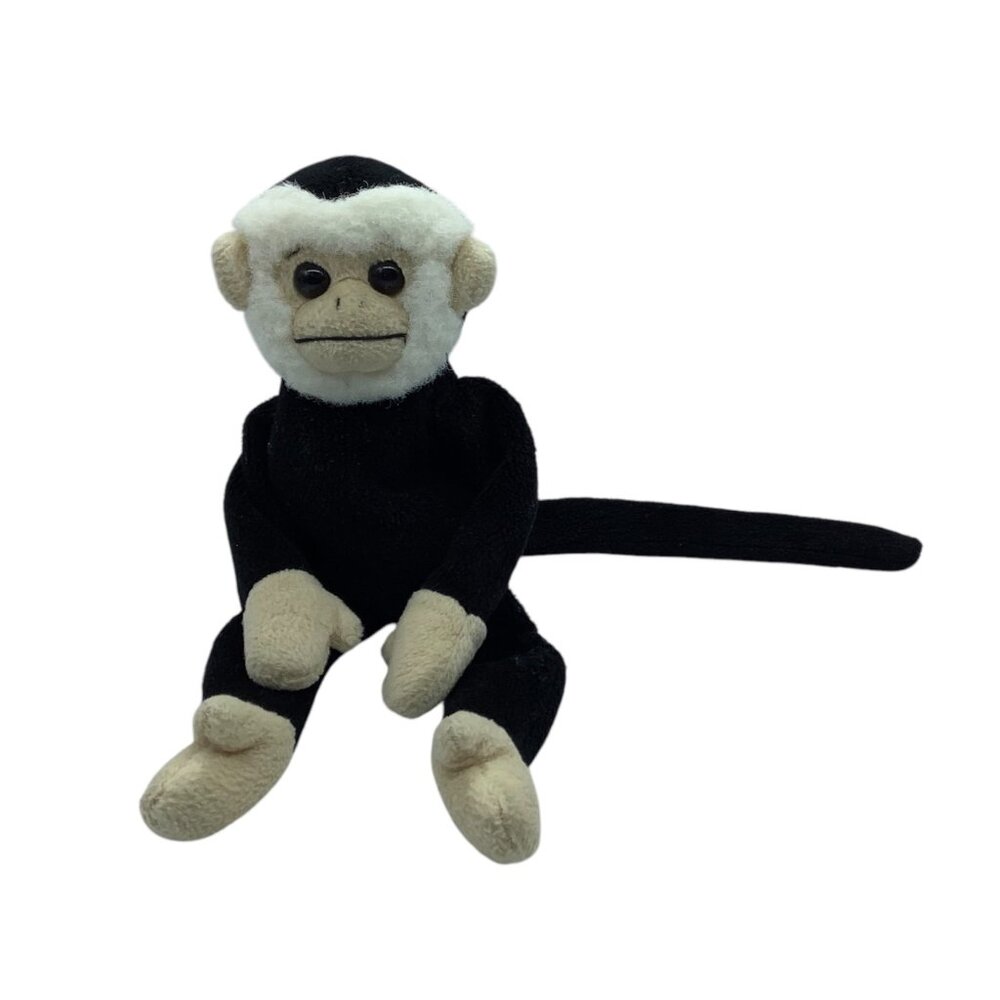 Vtg Beanie Babies Mooch The Spider Monkey Plush Stuffed Animal 10" DOB 8/1/1998